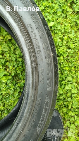 Летни гуми Bridgestone 205/45/17, снимка 2 - Гуми и джанти - 54483848