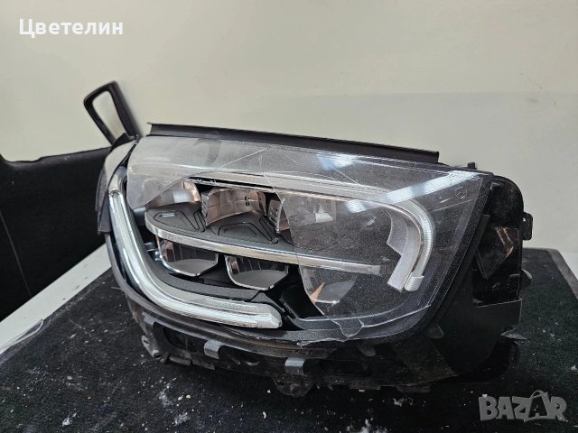 Десен фар Mercedes GLC Led High desen far мерцедес глц 253, снимка 3 - Части - 54488042