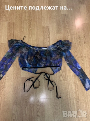 Къса блуза/бюстие Zara