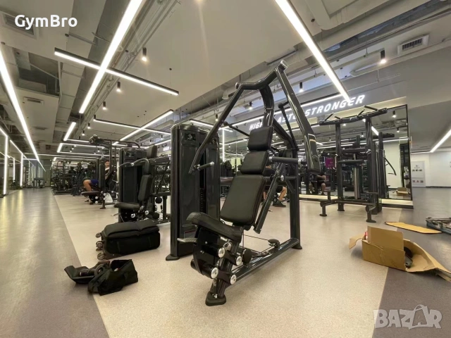 Real Leader M7PRO-1001 – професионална преса за гърди от седеж / Seated Chest Press, снимка 6 - Фитнес уреди - 55232364