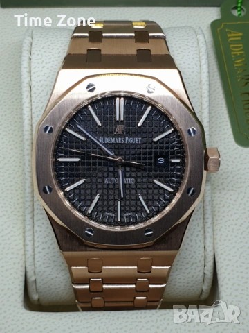 Audemars Piguet Royal Oak 41mm Steel Black Dial Automatic Различни Варианти, снимка 13 - Мъжки - 54045294