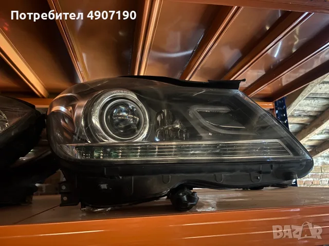 Десен фар за w204 facelift xenon фейслифт ксенон завиващ