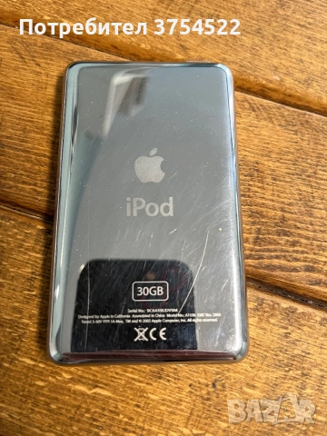 Apple iPod 5th Generation (A1136) 30GB - Black, снимка 10 - iPod - 55223329