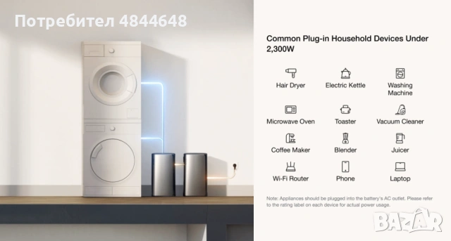 EcoFlow Stream Ultra Battery 1.92kWh Външна батерия за домашна система с вграден микроинвертор, снимка 4 - Друга електроника - 54755420