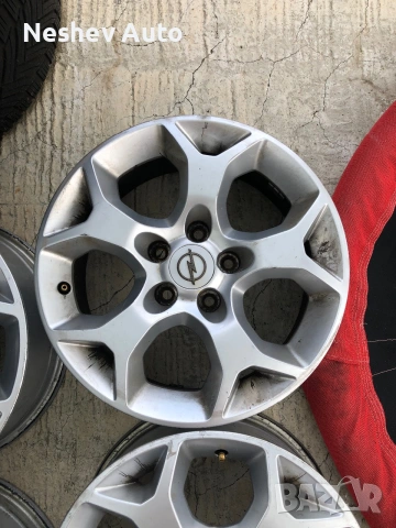 4бр. Алуминиеви джанти от Opel 16 цола., снимка 4 - Гуми и джанти - 54957238