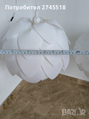 1БР Полилей с кристали+2БР Полилей  PVC, снимка 10 - Полилеи - 55145764