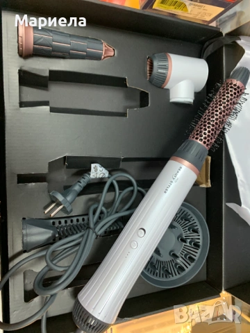 My Beauty Styler / Сушоар , маша и преса за коса 1000W / Четка за горещ въздух, снимка 6 - Други - 54340033