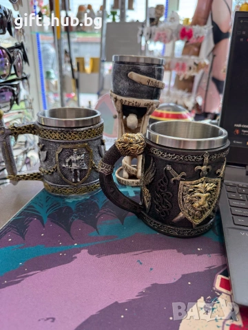 Чаши дракон череп, снимка 2 - Чаши - 54193073