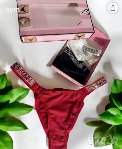 Сет бикини с камъни Swarovski VS Victoria 