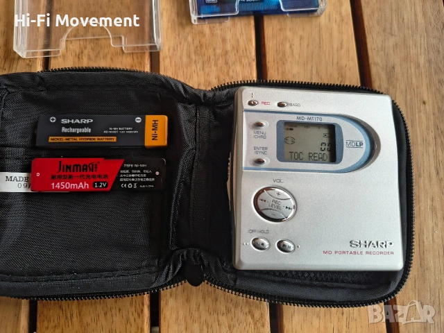 Минидиск player SHARP MD-MT170 portable recorder