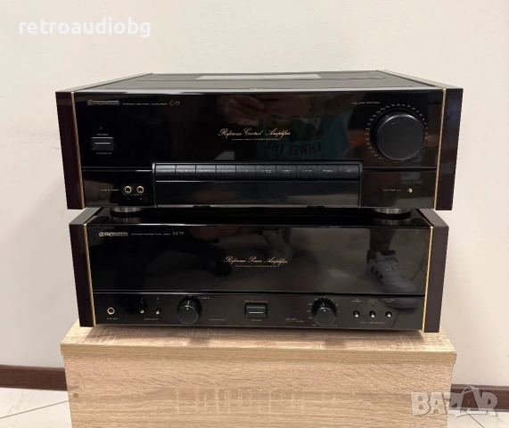 🔈Колекционерски сет предусилвател + стъпало Pioneer Urushi C-73 + M-73🔈, снимка 4 - Ресийвъри, усилватели, смесителни пултове - 54939764