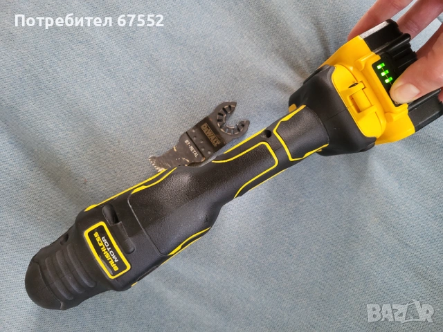 Безчетков реноватор DeWalt DCS355 с батерия. 100€ Цената е крайна!, снимка 4 - Други инструменти - 54818211