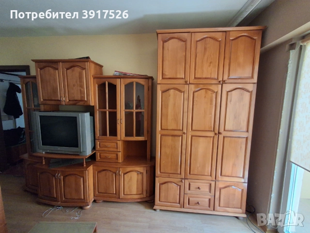 Гардероб секция масив чамови