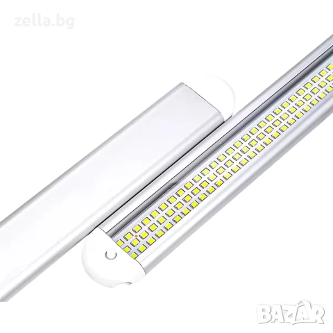 LED плафон за автомобил 120 SMD 2835, 12-85V – Универсално осветление за багажник и купе 10384, снимка 10 - Друга електроника - 54691845
