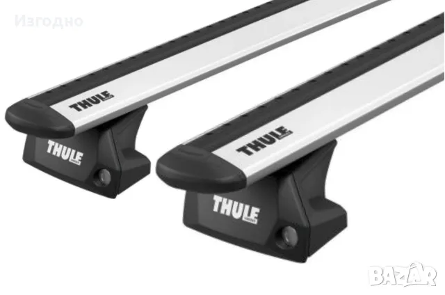 Напречни греди Thule Wingbar Evo 127см. + кит захвати Thule 7106, снимка 2 - Аксесоари и консумативи - 55571610