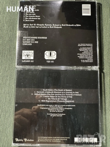 Monstrosity - Burzum - Sodom - Venom - Grip Inc., снимка 12 - CD дискове - 55225299