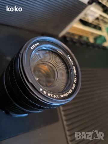 Обектив Canon lens за фотоапарат камера, снимка 3 - Камери - 54152859