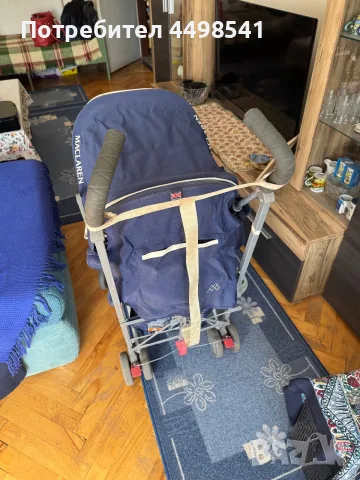 Детска лятна количка  Мaclaren Globetrotter + подарък пъзел, снимка 11 - Детски колички - 55302404