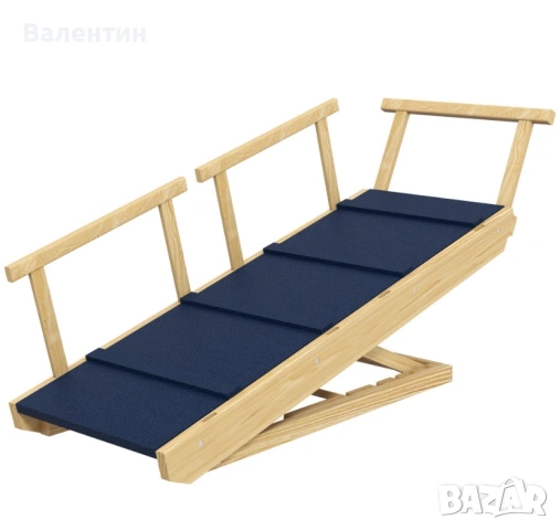 Сгъваема рампа за кучета PawHut