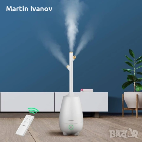 Овлажнител за въздух fohere 5l, снимка 5 - Други стоки за дома - 54644036