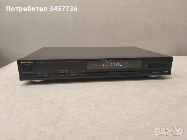 Стерео Тунер Technics ST-G470 PSX cap. Class AA Като нов , снимка 8 - Ресийвъри, усилватели, смесителни пултове - 55090345