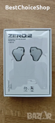 Слушалки 7 Hz x Crinacle Zero 2, разглобяем кабел с OFC проводник, Hi-Fi звук, жак 3.5, IEM, снимка 3 - Слушалки, hands-free - 55165049