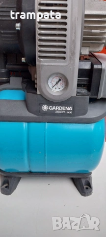 НАЙ ДОБРАТА ОФЕРТА Хидрофорна водна помпа Gardena 3000/4 eco , снимка 3 - Напояване - 55277937