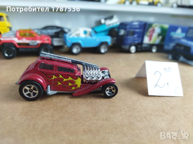 Стари колички hot wheels, снимка 12 - Колекции - 55236643