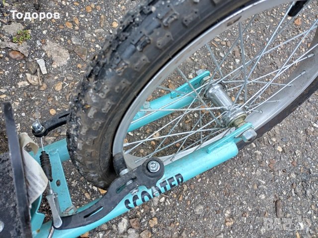 Вело Тротинетка 14 цола , снимка 5 - Велосипеди - 54091462