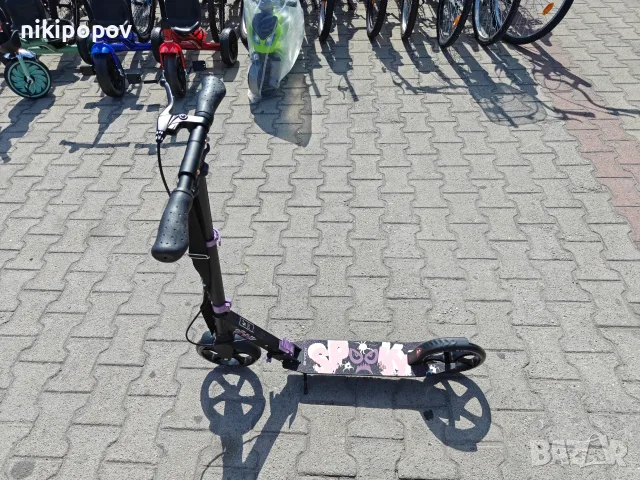 BYOX Детска тротинетка SPOOKY лилав, снимка 3 - Скутери и тротинетки - 55440358