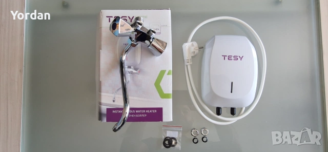 Проточен Бойлер Tesy IWH 35 X02 KI 3,5kW, със смесител, снимка 2 - Бойлери - 55184727