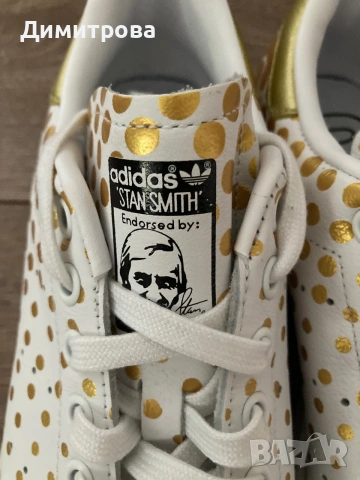 Дамски маратонки Adidas Stan Smith, снимка 3 - Маратонки - 55267435