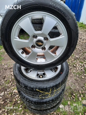 ляти джанти с гуми летни 4×114.3, 15цола , снимка 2 - Гуми и джанти - 54062225