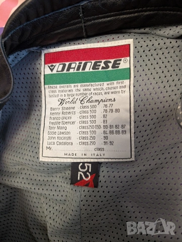 Кожен костюм Dainese Vintage 90s Racing Мото екип размер М , снимка 15 - Други - 54858463