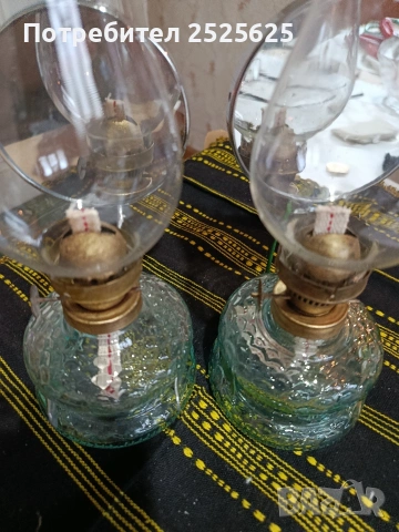 Стари газени лампи - номер 5, снимка 2 - Декорация за дома - 40447326