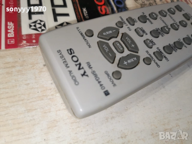 SONY RM-SRG440 AUDIO REMOTE-ВНОС SWISS 2705261905М, снимка 13 - Ресийвъри, усилватели, смесителни пултове - 54691613