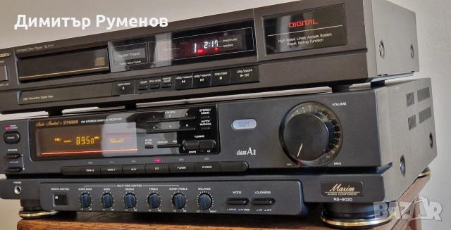 Receiver Fisher RS-9020 / CD Player Technics SL-P111, снимка 2 - Ресийвъри, усилватели, смесителни пултове - 54982578