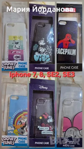 Оригинални калъфи на Disney за IPhone 7 8 Se2 Se3