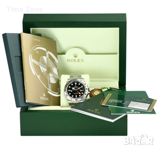 Rolex Explorer II 42mm Steel Black Dial Automatic, снимка 2 - Мъжки - 54049206