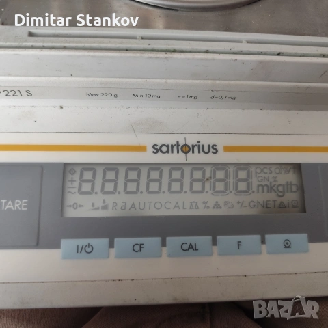 Лабораторна везна кантар аналитична везна SARTORIUS BP221 S , снимка 8 - Друга електроника - 54963318