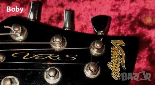 Китара VINTAGE-VRS 100 ( sunburst ) Wilkinson hardware, снимка 7 - Китари - 54495622