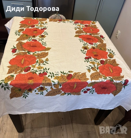 Ленена покривка за маса, снимка 2 - Покривки за маси - 55265596