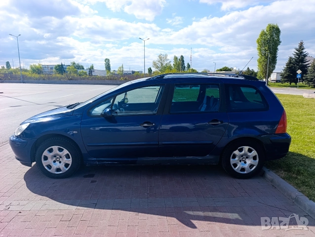 Peugeot 307 sw diesel 2002 г., снимка 4 - Автомобили и джипове - 54399886