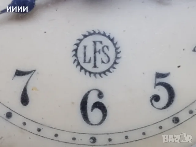Каминен часовник LFS, снимка 4 - Антикварни и старинни предмети - 55444000