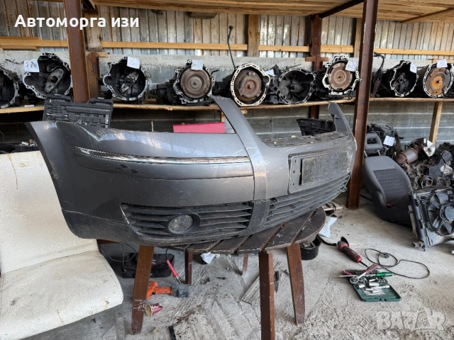 Предна броня от паст Б5 5 2002 Г , снимка 3 - Части - 54291120