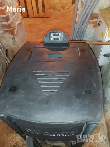 Палетна камина Burnit comfort 13kw, снимка 2 - Отоплителни печки - 55456155