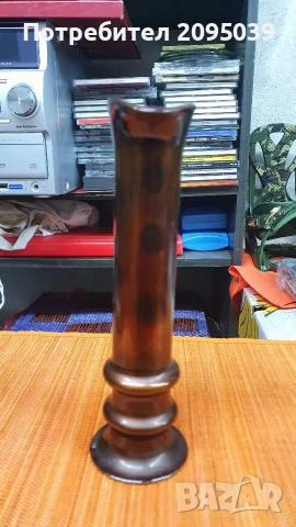 Метална ваза., снимка 2 - Декорация за дома - 54649109