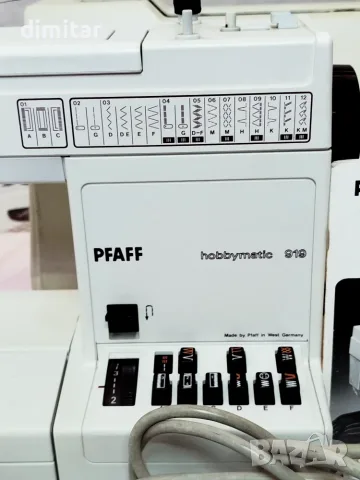 Шевна машина PFAFF hobbymatic 919 , снимка 3 - Шевни машини - 55477292