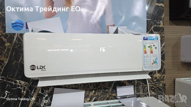 климатик LDK PRO 18 100 BTU, Мощност 5,3 kW, Клас A++, Инверторен, Самопочистващ се, Sleep, Eco, Тай, снимка 3 - Климатици - 54725434
