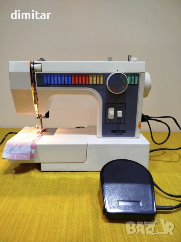 Метална шевна машина NECCHI 559, снимка 10 - Шевни машини - 54262718